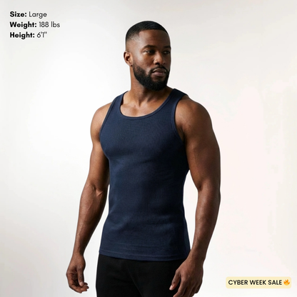 Cotton 340GSM Fitted Tank