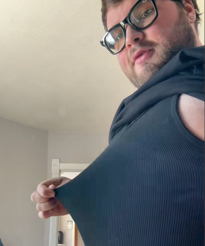 Jason wearing the Somnea tank top