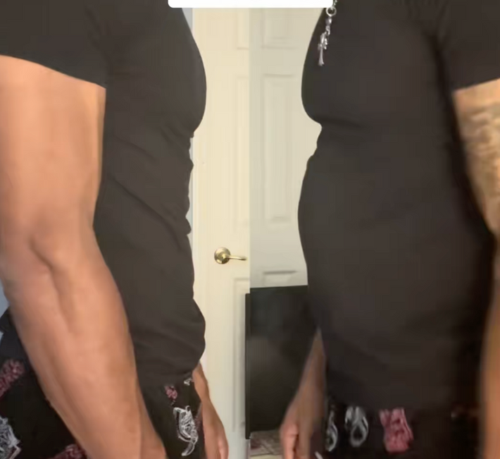 Jeremy wearing the Somnea tank top